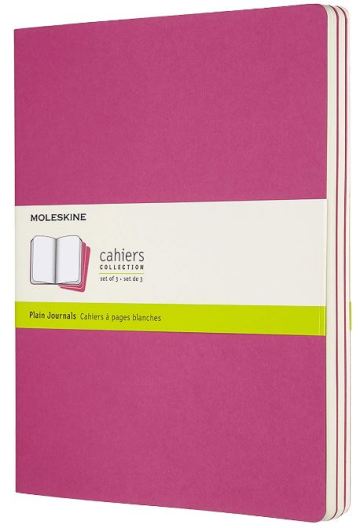 Cahier Jnls Xl Pla Kinetic Pink