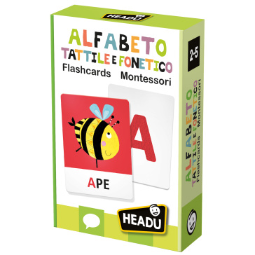 Flashcards Alfabeto Tattile e Fonetico
