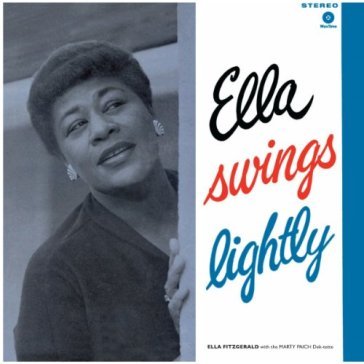 Ella swings lightly