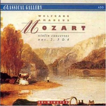 Mozart: vln ctos nos 2 - 4