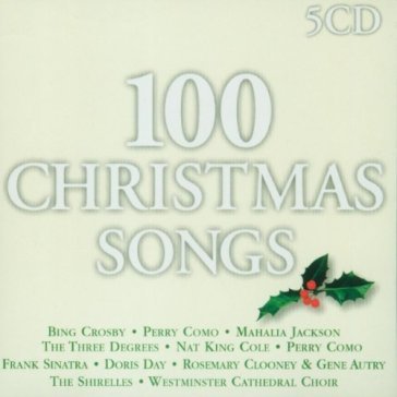 100 christmas songs-5cd