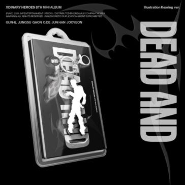 Dead and (illustration keyring version)