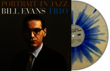 Portrait in jazz (white/blue splatter vi