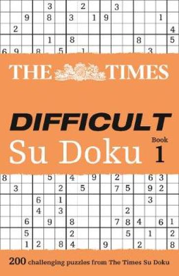 The Times Difficult Su Doku Book 1    -0