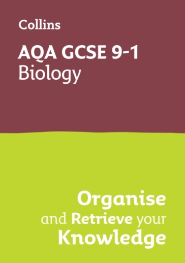  AQA GCSE 9-1 Biology Organise and Retrieve Your Knowledge    -0