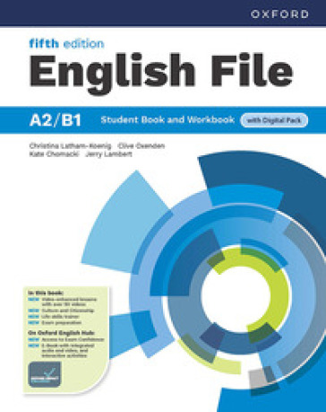 English file. A2/B1. With Student's book, Workbook. With Digital pack. Per le Scuole superiori. Con e-book. Con espansione online-0
