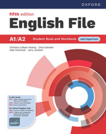 English file. A1/A2. With Student's book, Workbook. With Digital pack. Per le Scuole superiori. Con e-book. Con espansione online-0