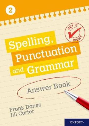  Get It Right: KS3; 11-14: Spelling, Punctuation and Grammar Answer Book 2    -0