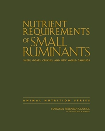  Nutrient Requirements of Small Ruminants    -0