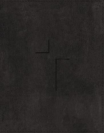 The Jesus Bible, ESV Edition, Leathersoft, Black