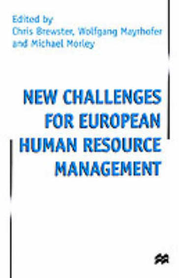 New Challenges for European Resource Management