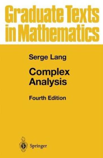  Complex Analysis    -0