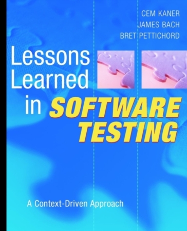  Lessons Learned in Software Testing    -0
