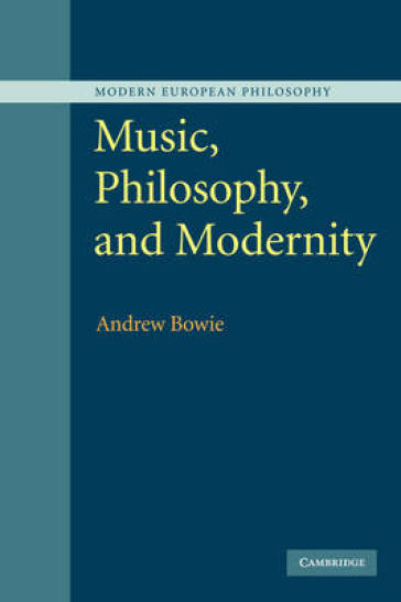  Music, Philosophy, and Modernity    -0