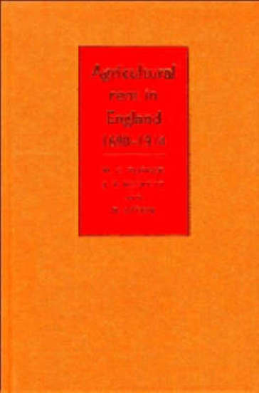  Agricultural Rent in England, 1690¿1914    -0