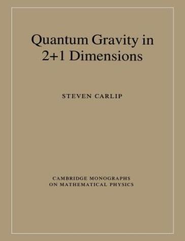  Quantum Gravity in 2+1 Dimensions    -0