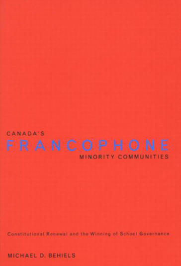 Canada's Francophone Minority Communities