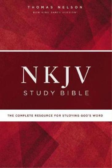 NKJV Study Bible, Hardcover, Comfort Print