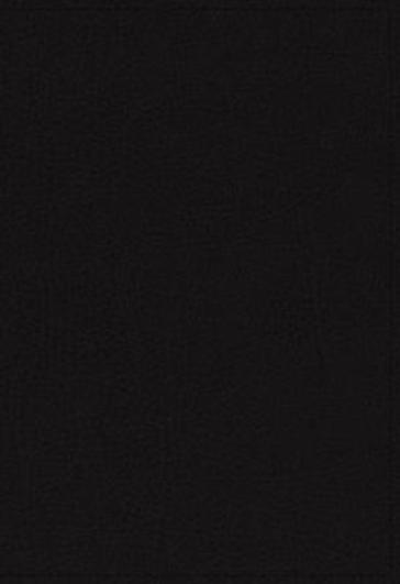 NKJV Study Bible, Premium Bonded Leather, Black, Thumb Indexed, Comfort Print