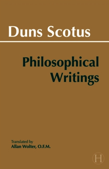 Duns Scotus: Philosophical Writings