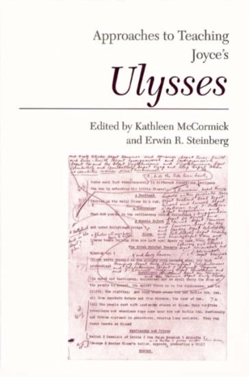 Approaches to Teaching Joyce's Ulysses