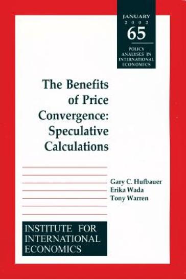 Benefits of Price Convergence ¿ Speculative Calculations