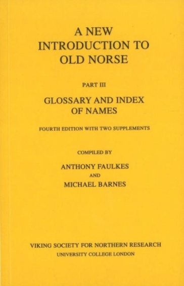 New Introduction to Old Norse