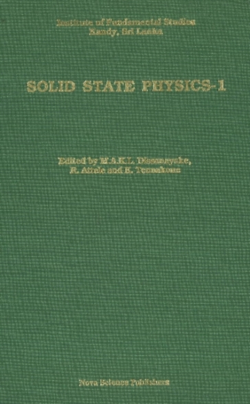 Solid State Physics 1