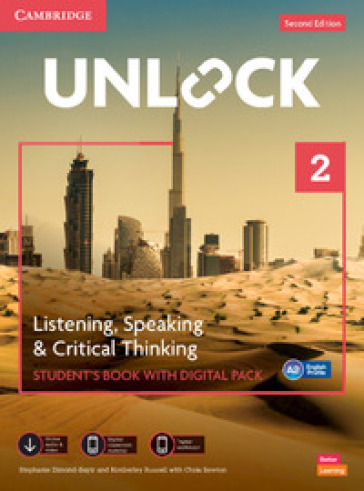 Unlock. Level 2. Listening, speaking &amp; critical thinking. Student's book. Per le Scuole superiori. Con espansione online
