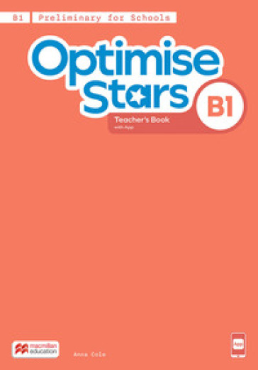 Optimise stars. B1. Teacher's book. Con app