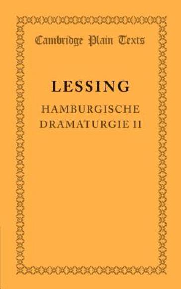 Hamburgische Dramaturgie II