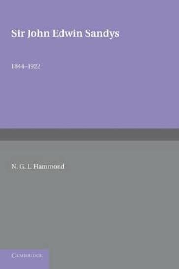 Sir John Edwin Sandys