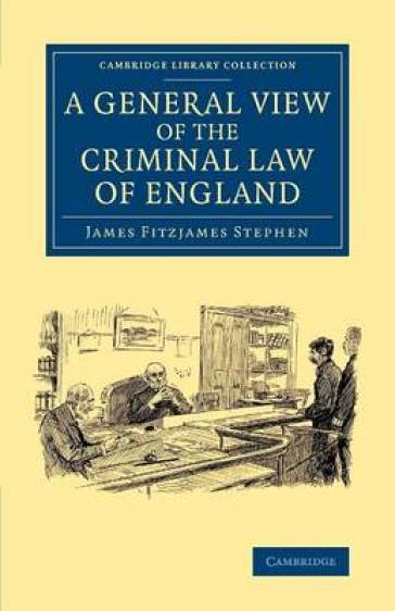 A General View of the Criminal Law of England    -0