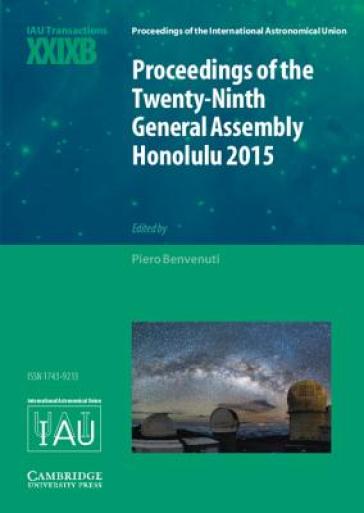  Proceedings of the Twenty-Ninth General Assembly Honolulu 2015    -0