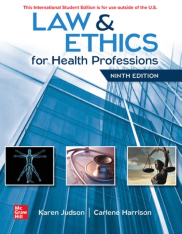 ISE Law & Ethics for Health Professions