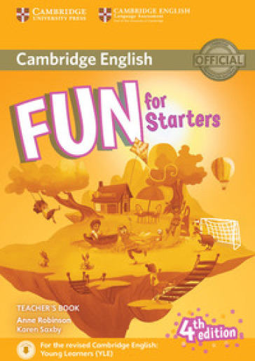 Fun for starters. Teacher's book. Per la Scuola media. Con File audio per il download