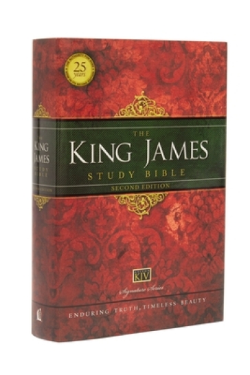  KJV Study Bible, Large Print, Hardcover, Red Letter    -0