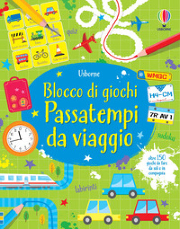Passatempi da viaggio. Blocco di giochi