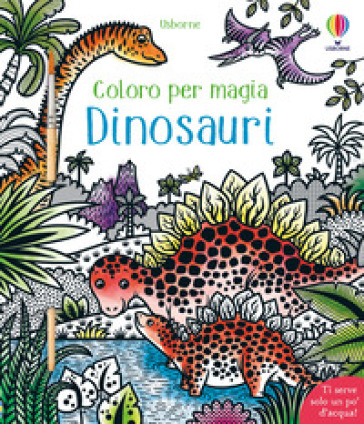 Dinosauri. Ediz. a colori. Con pennello