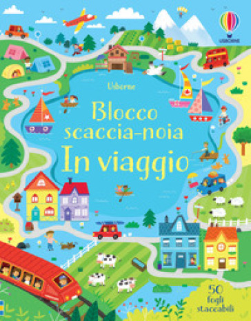 In viaggio. Blocco scaccia-noia. Ediz. a colori