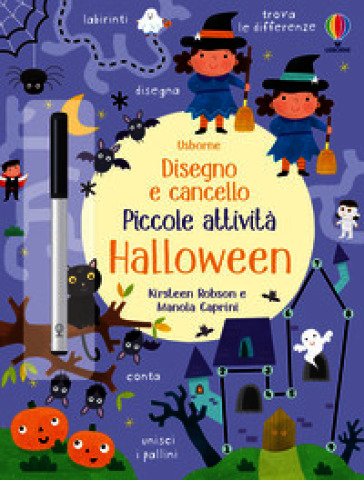 Halloween. Piccole attività. Disegno e cancello. Ediz. a colori. Con gadget
