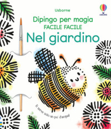 Nel giardino. Con pennello