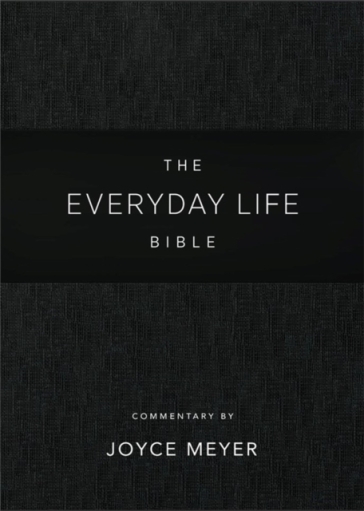 Everyday Life Bible: Black LeatherLuxe®