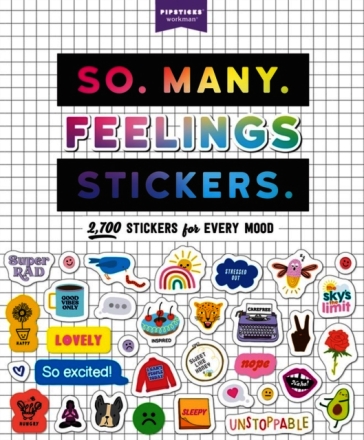So. Many. Feelings Stickers.