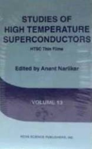 Studies of High Temperature Superconductors