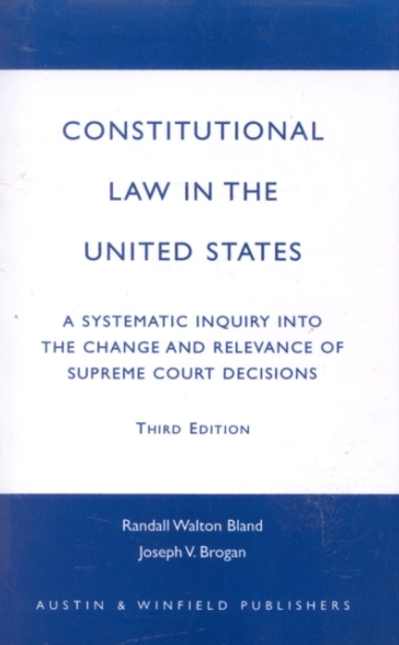 Constitutional Law in the United States