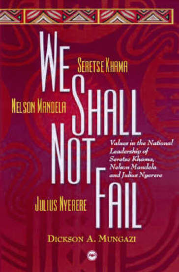 We Shall Not Fail