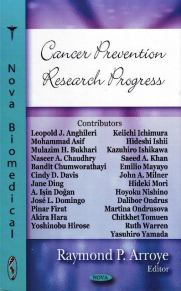 Cancer Prevention Research Progress
