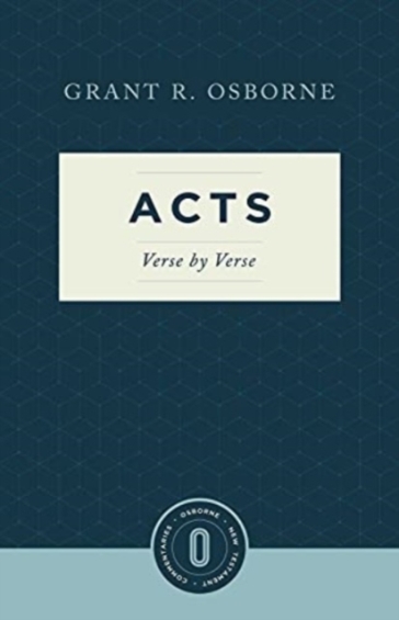 Acts Verse By Verse