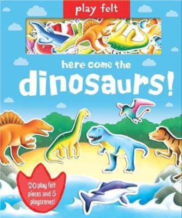 Play Felt Here Come the Dinosaurs - Activity Book